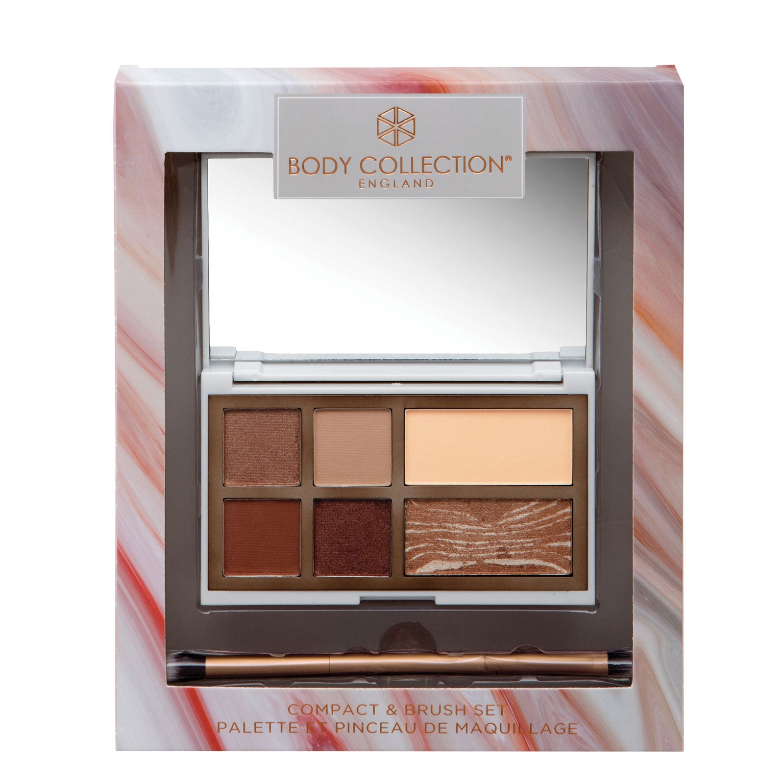 Body Collection Compact & Brush Set Body Collection Compact & Brush Set